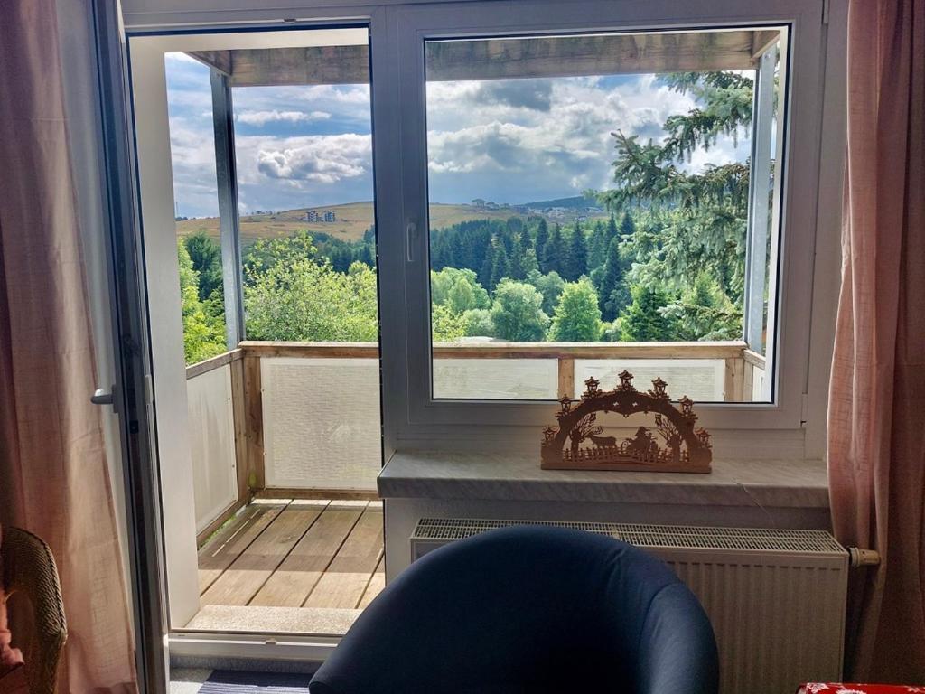 Ferienwohnungen Zauberberg, Schneehase & Glitzerhirsch Oberwiesenthal Luaran gambar